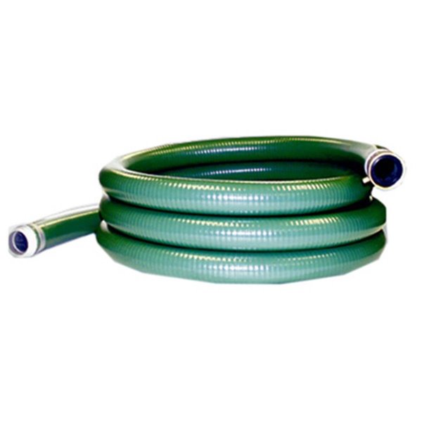 Gizmo 98128040 2 in. x 20 ft. PVC Suction Hose - Green GI2671306